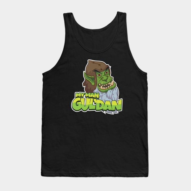 My man Gul'dan Tank Top by potatofoot